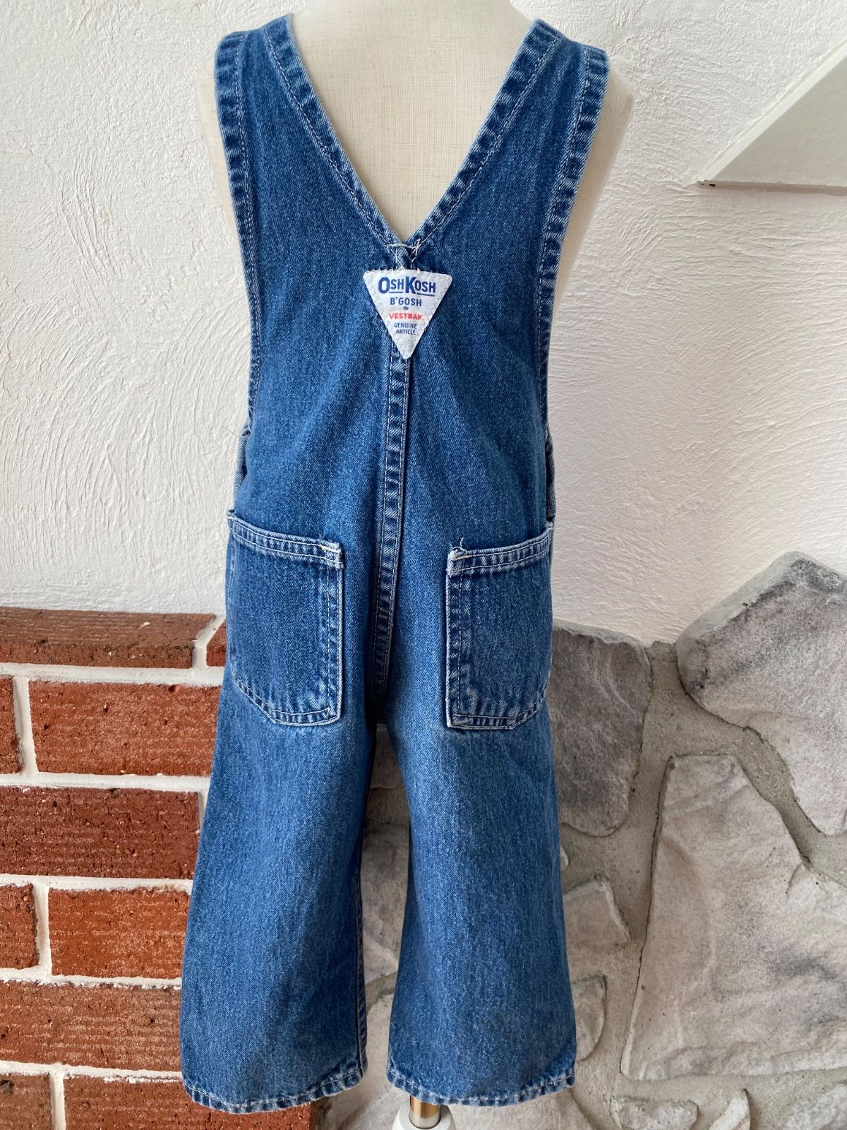Size 90-100】vintage オシュコシュ オーバーオール oshkosh 