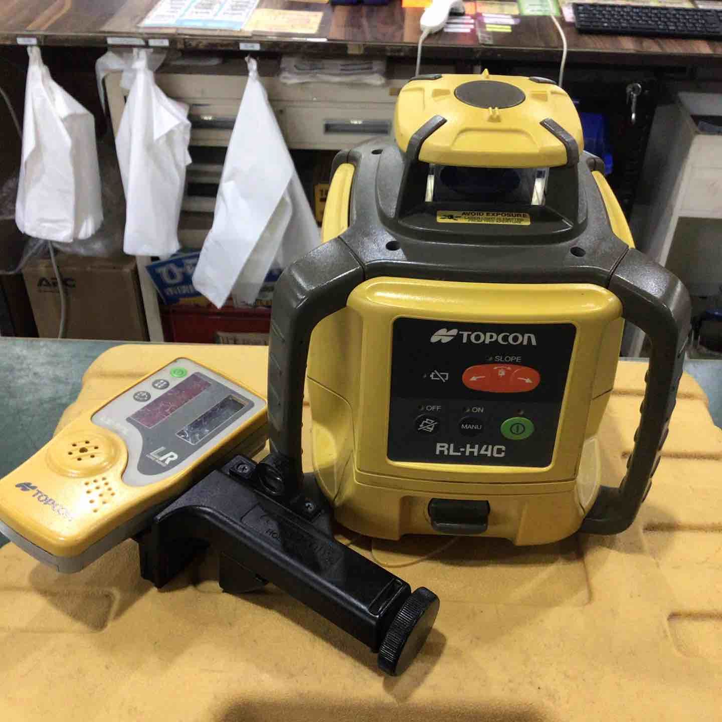 トプコン ローテーティングレーザー RL-H4C 動作品！！ ☆トプコン(TOPCON) ローテーティングレーザー RL-H4C【川口店