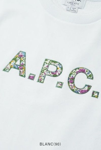 A.P.C(アーペーセー) フローラルスウェットシャツ F 23233196331