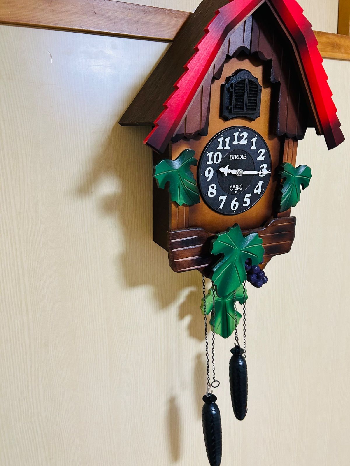 SEIKO セイコー BIRDIE QUARTZ カッコー鳩時計 ハト時計 レトロ 超 壁掛け 昭和 NEXPOTALLINN_EU