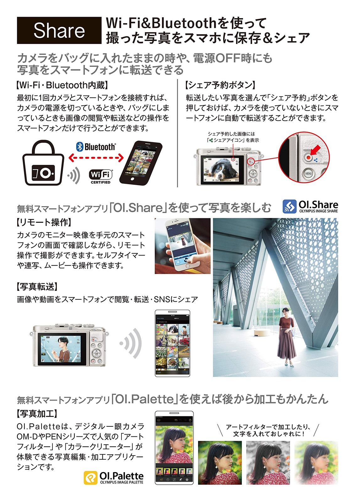 OLYMPUS ミラーレス一眼カメラ PEN E-PL10 EZダブルズームキット