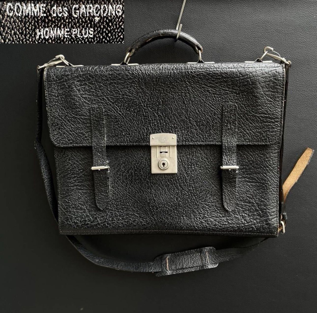 【80s】COMME des GARCONS HOMME メッセンジャーバッグ 中古・古着通販】COMME des GARCONS HOMME (コムデギャルソン