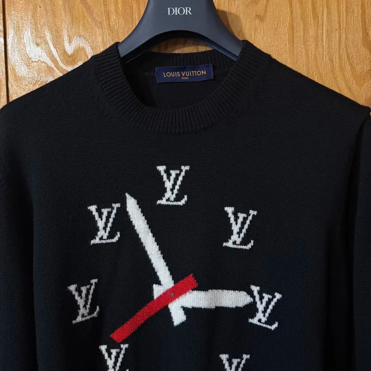 Louis Vuitton ルイヴィトン インタルシア クラーク ニット セーター