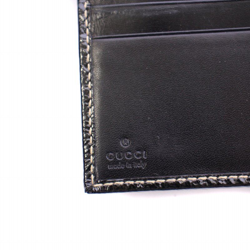 グッチ GUCCI 二つ折り財布 コンパクトウォレット レザー
