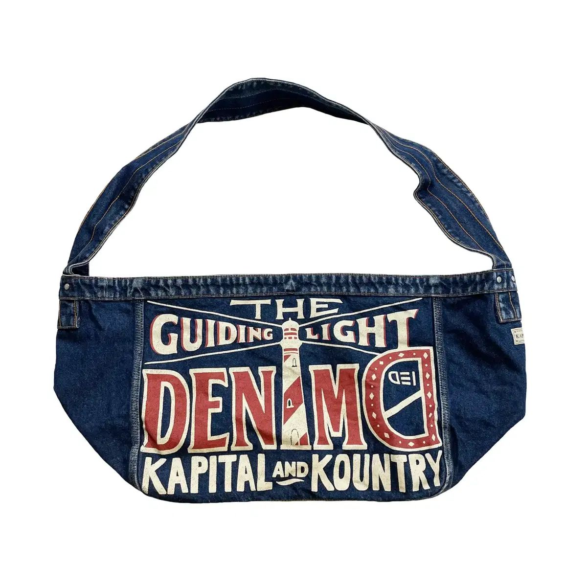 Kapital キャピタル ニュースペーパーバッグ ホワイト 中古・古着通販