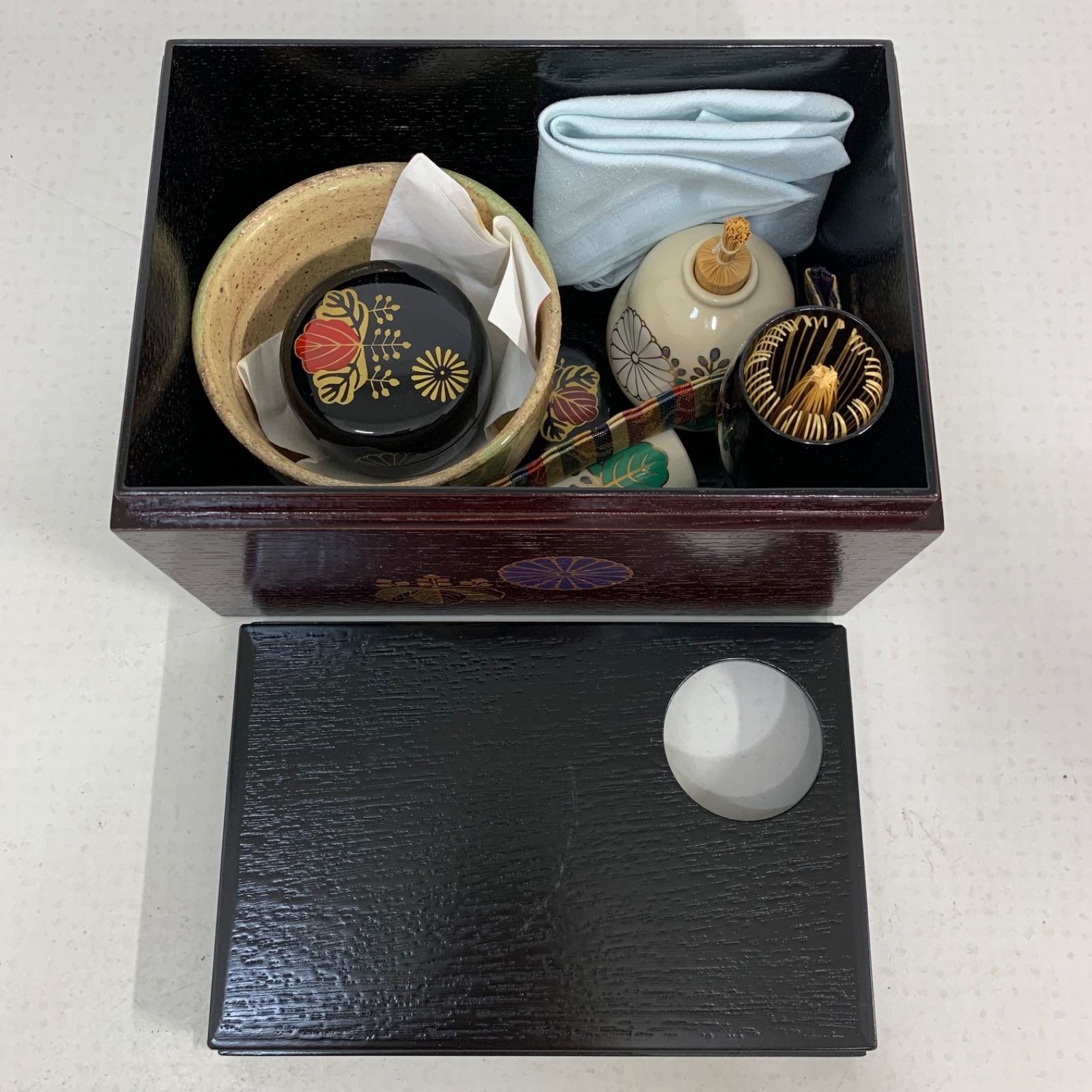 茶道具 利休茶箱