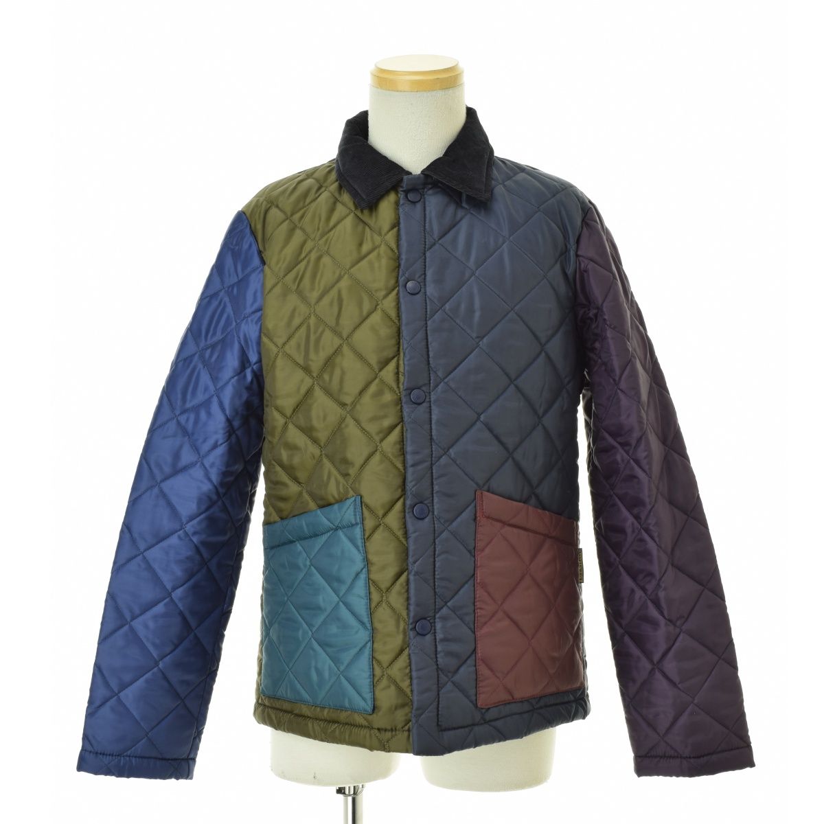 LAVENHAM×UNITEDARROWSGreenLabelRelaxing 別注 20周年記念 クレイジーキルティングジャケット