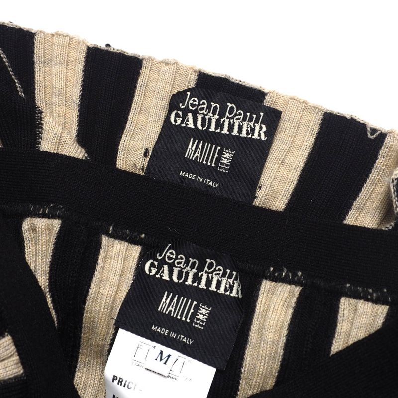 ゴルチエ ビンテージ ニットスカート 希少 archive HERMES ゴルチエ期