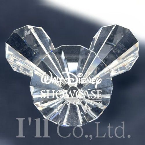 スワロフスキー　ディズニータイトルプレート SWAROVSKI スワロフスキー ディズニーシリーズ ショーケース ミッキー