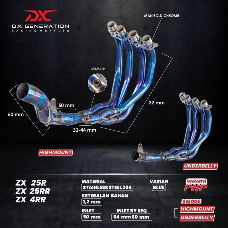 ZX25R マフラー　DX GENERATION zx25R/ZX25RR マフラー DX GENERATION - メルカリ