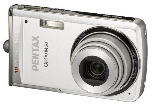 【美品】PENTAX ペンタックス　デジタルカメラ　Optio M60　ブルー PENTAX デジタルカメラ Optio (オプティオ) M60 シルバー 1000万