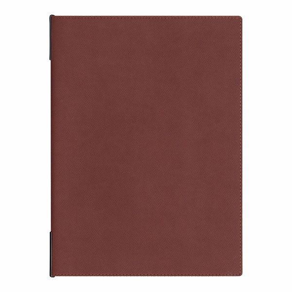 シンビ(Shimbi) 洋風メニューブック ブラウン A4 4ページ仕様 UPM-1(PAA7501)