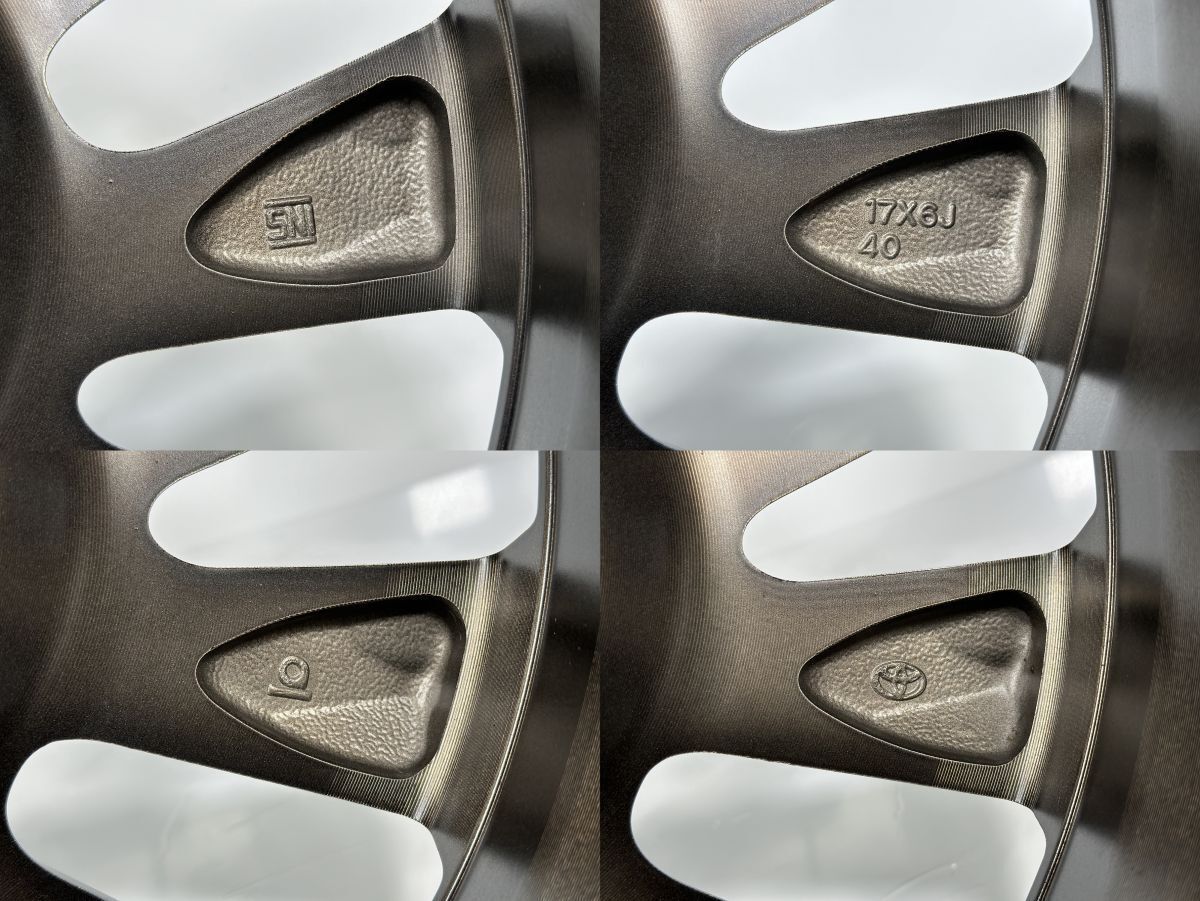 NOAH 60系 17インチホイル pcd114.3 ザイン SS エスエス 中古