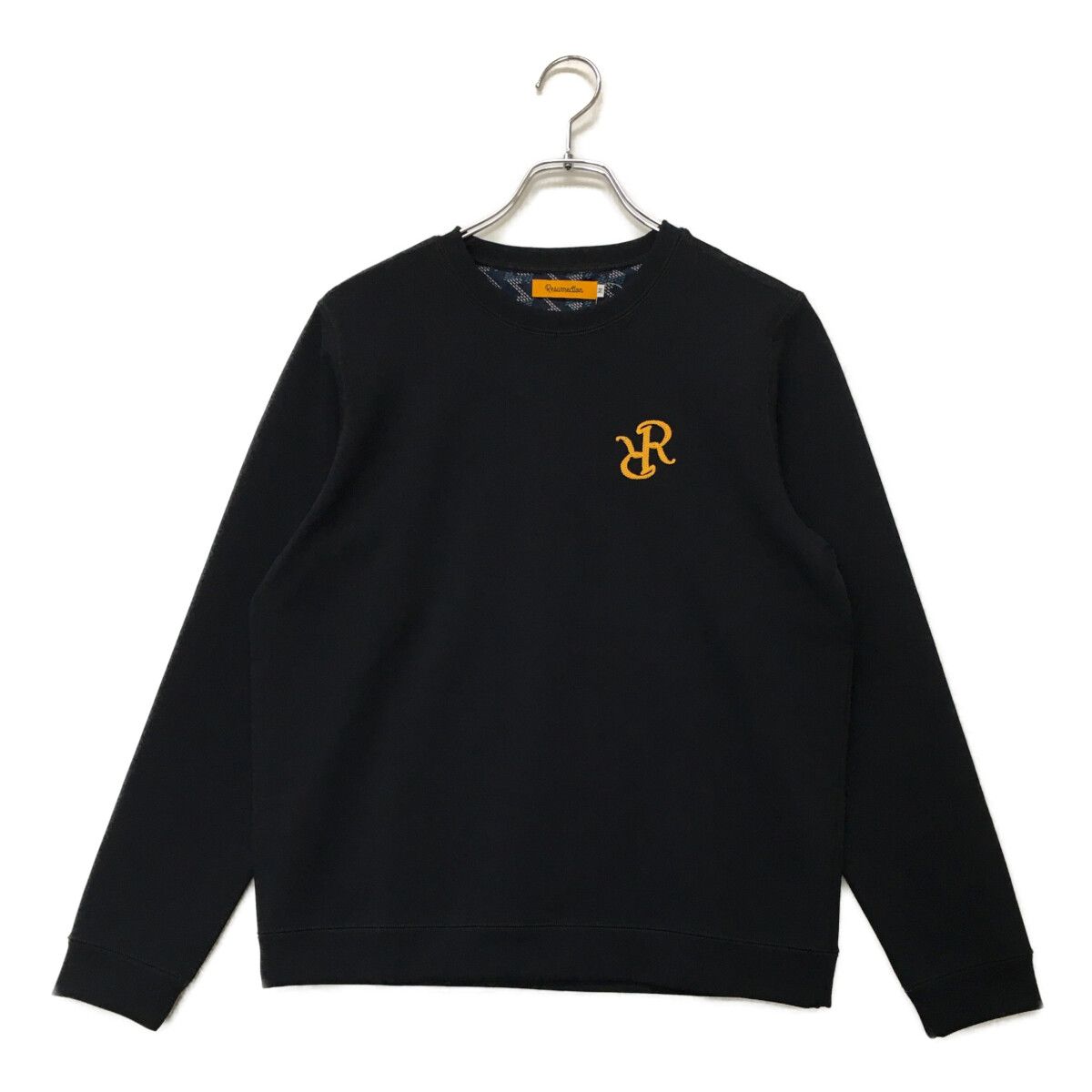coco 中古 レザレクション Resurrection レディース スウェット L 紺 ネイビー 軽量 クルーネック coco 中古 レザレクション Resurrection レディース スウェット