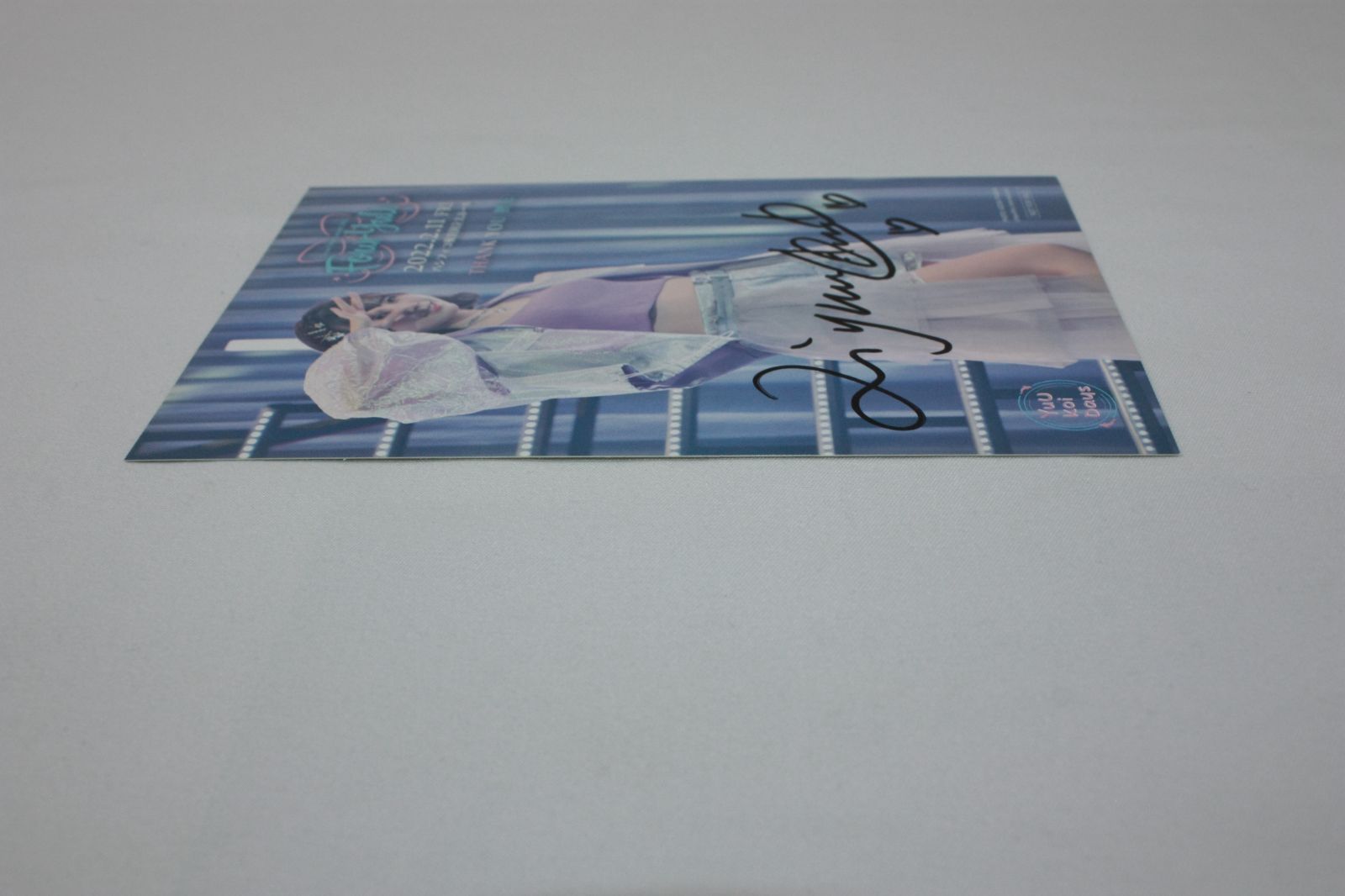 Liyuu Concert TOUR サイン入り色紙 1462・Liyuu 直筆サイン入りサンクスカード Liyuu First Concert