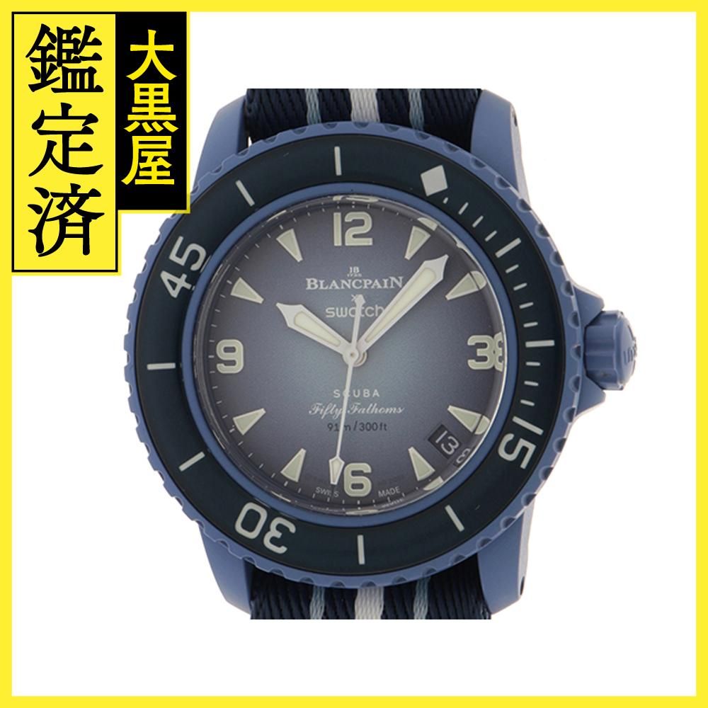 swatch Fifty Fathoms ATLANTIC OCEAN ブランパンコラボ SO35A100  