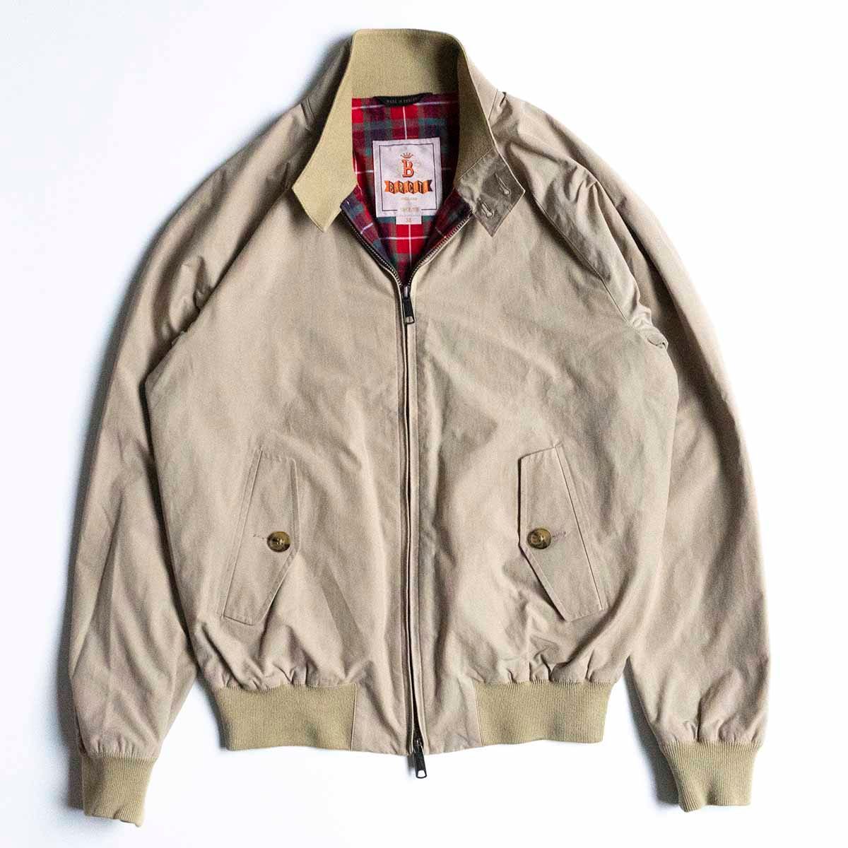 美品】 BARACUTA 【G9 スウィングトップ ハリントンジャケット】 38 