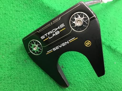 オデッセイ STROKE LAB BLACK SEVEN S 34インチ パター PT STROKE LAB BLACK フレックスその他 メンズ 男性用 右利き 右用 Cランク ゴルフクラブ