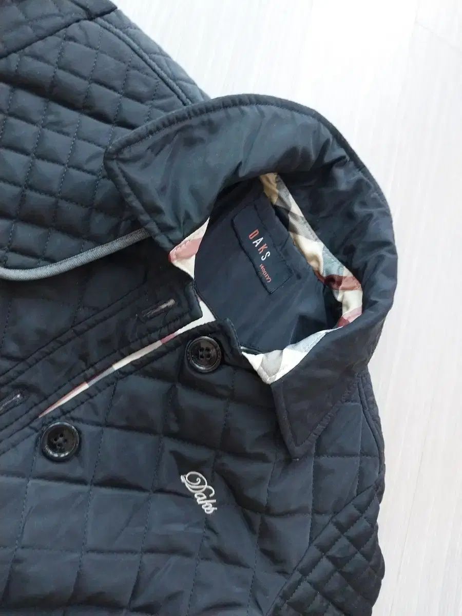 DAKS ブラック キルティング ジャケット