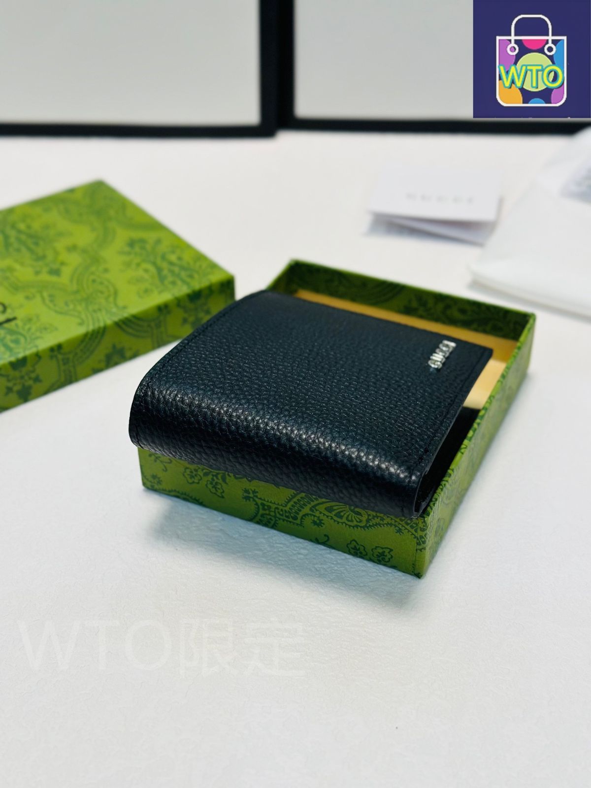 いつでも即購入OKページ 今日特価】GUCCI グッチ メンズ ブラック 12x10 ソフトレザー