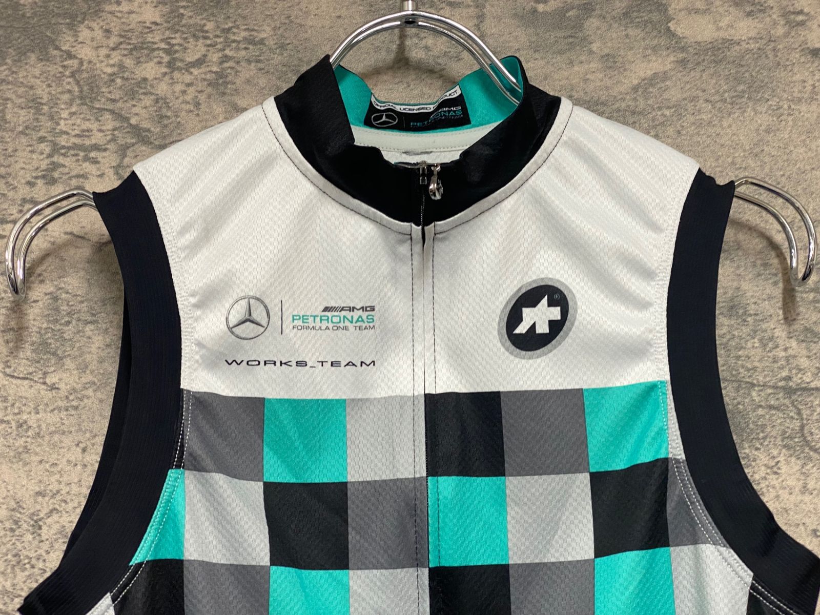 JB901 アソス ASSOS AMG NS.WORKS TEAM JERSEY EVO8 ノースリーブ