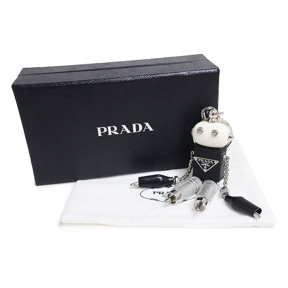 hiroshop22PRADA プラダ トリックロボット エドワード 三角ロゴ 