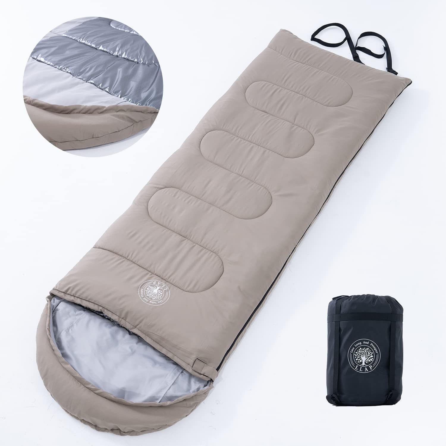 寝袋 封筒型 保温 -15度耐寒 防水 シュラフ アウトドア キャンプ 丸洗い