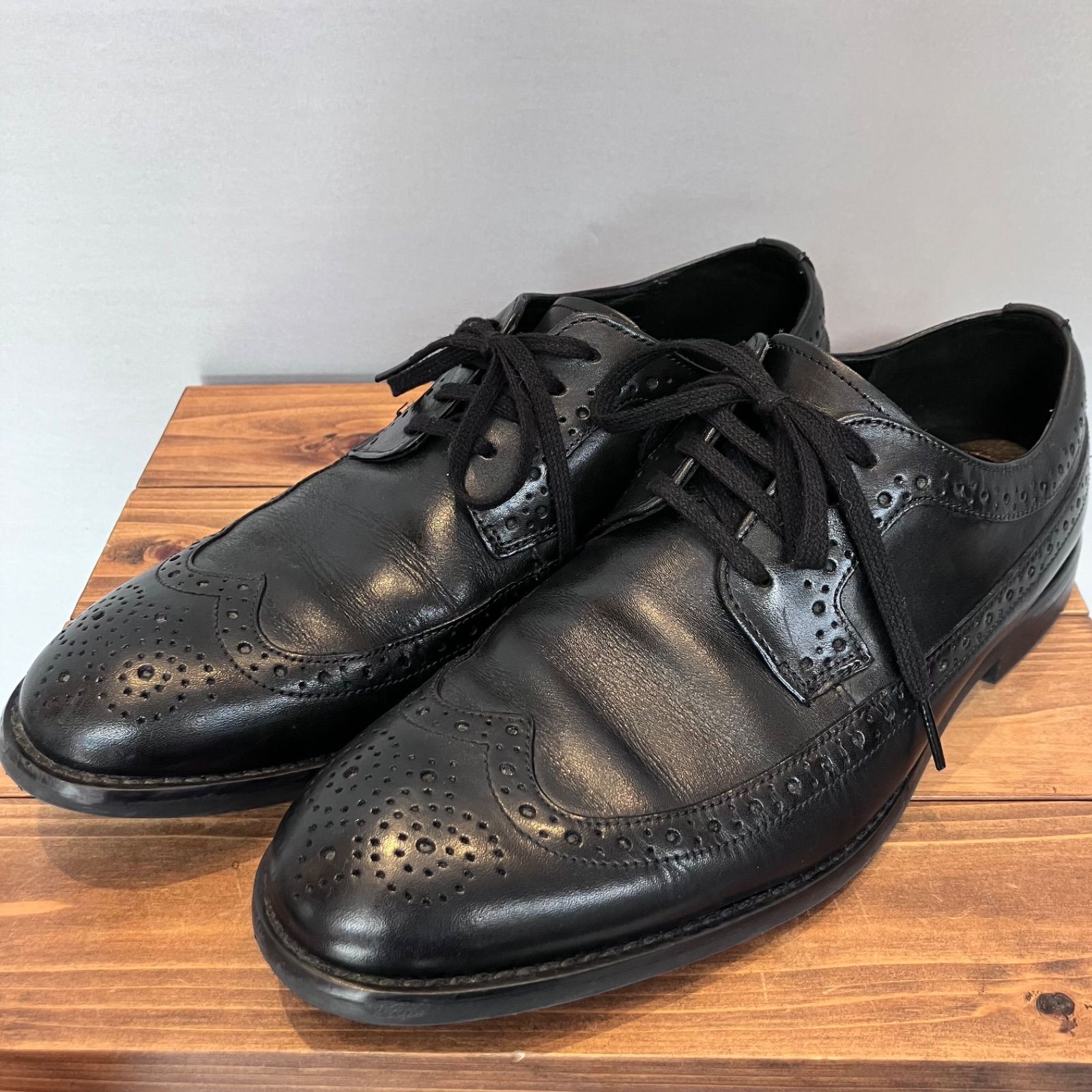 Clarks クラークス ストレートチップ 革靴 26.5cm ブラック CLARKS】 クラークス NATURE II ネイチャー 26142039 Black Leather