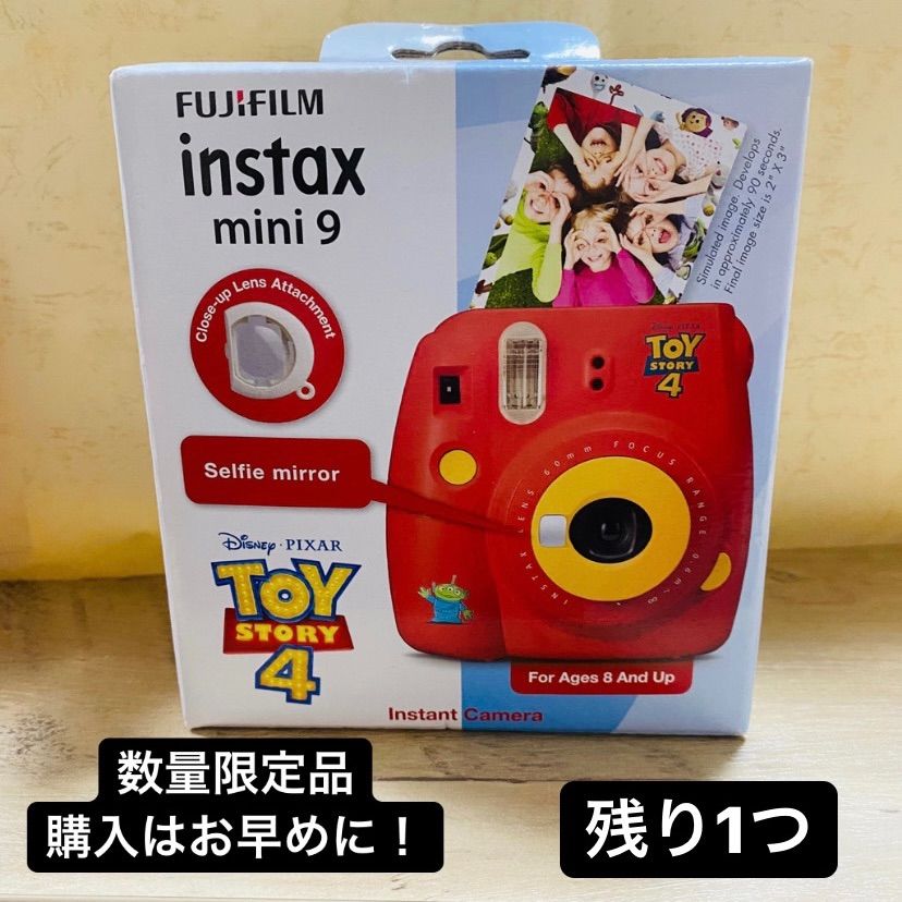 美品】インスタントカメラ チェキ instax mini 9 トイ・ストーリ4