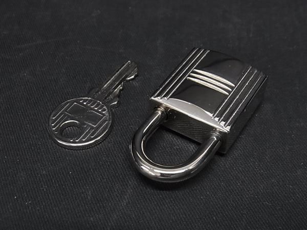 □美品□ HERMES エルメス カデナ 南京錠 パドロック 121 鍵