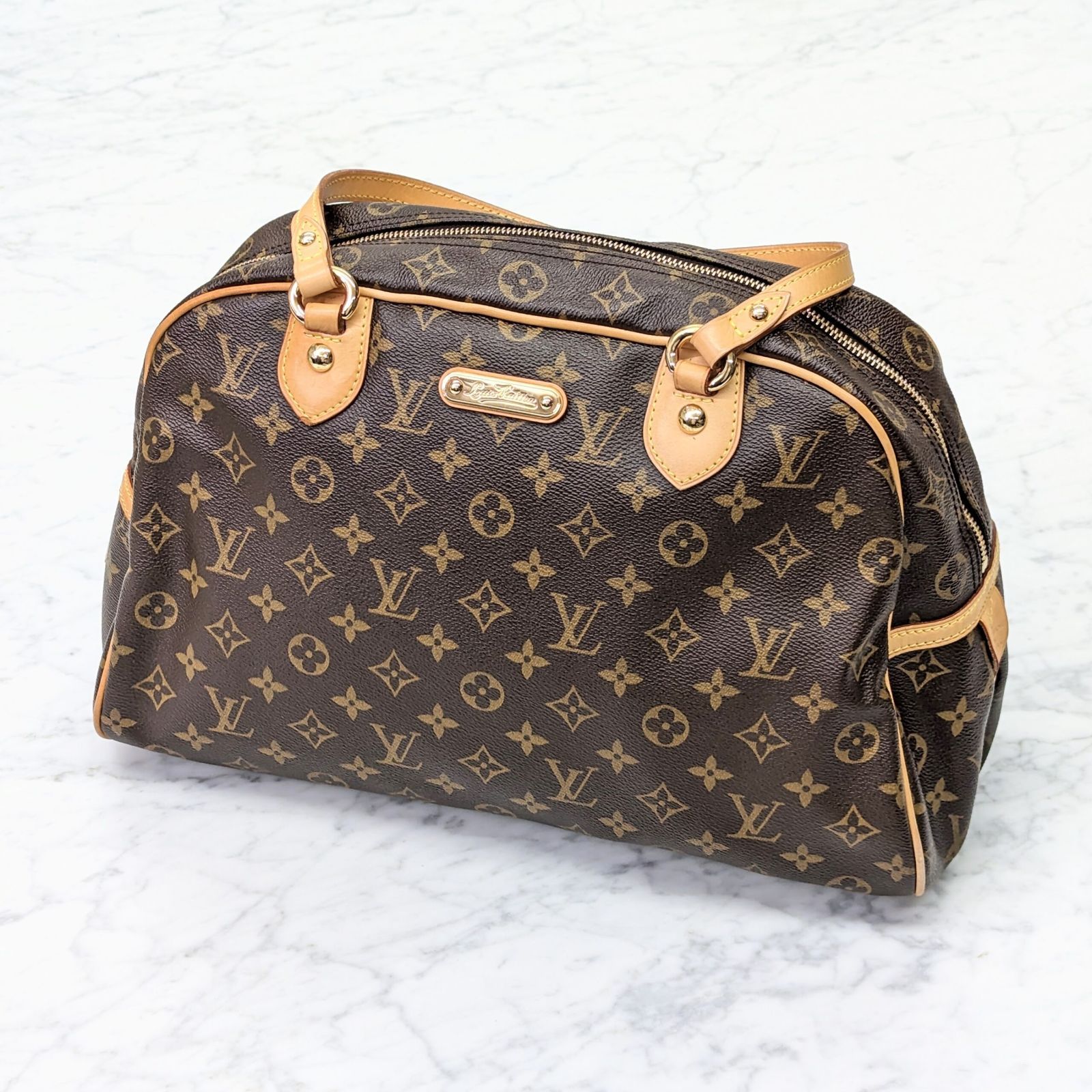 107 LOUIS VUITTON ルイヴィトン M95566 モントルグイユGM モノグラム ...