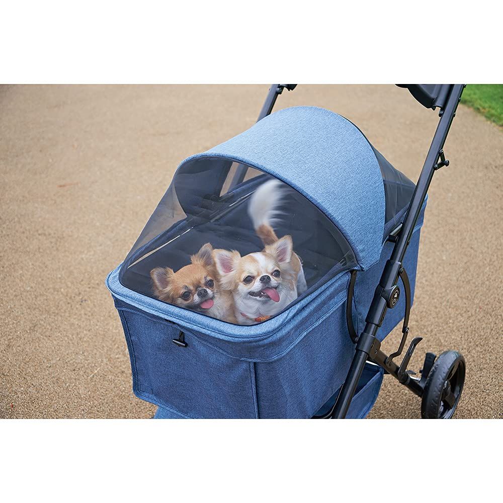 未使用超美品マルカン おでかけカート 多頭用 BIG ブルー マルカン おでかけカート多頭用BIG ブルー その他