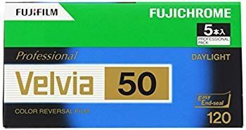 FUJIFILM リバーサルフィルム フジクローム Velvia 50 ブローニー 12枚 5本 120 VELVIA50 EP NP 12EX 5 khxv5rg