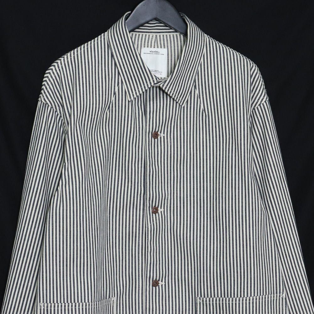 VISVIM SS COVERALL HICKORY UNWASHED サイズ2 - メルカリ