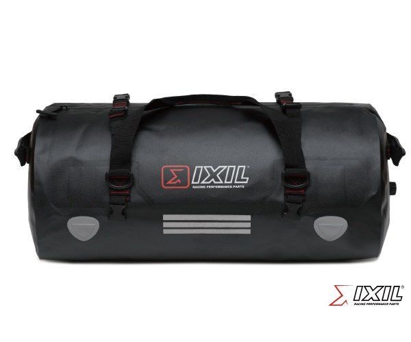 IXIL製 バイク用 防水 ツーリングバック シートバック 肩掛けバッグ 大容量 50L ブラック