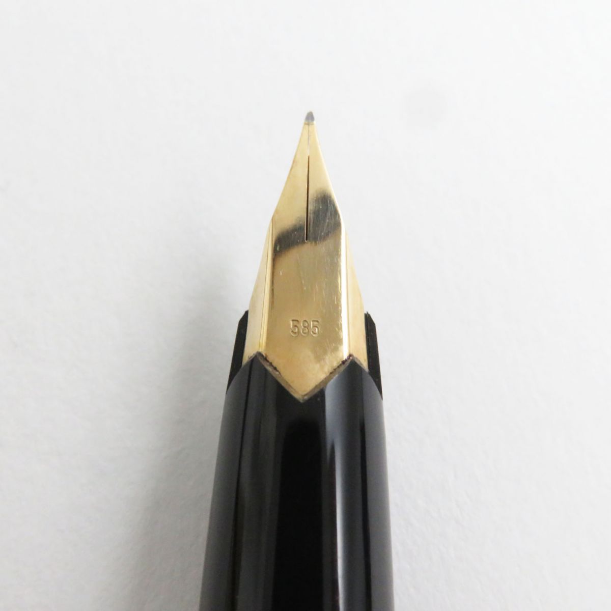 極美品○MONTBLANC モンブラン ヴィンテージ ウッドボディ ペン先14K