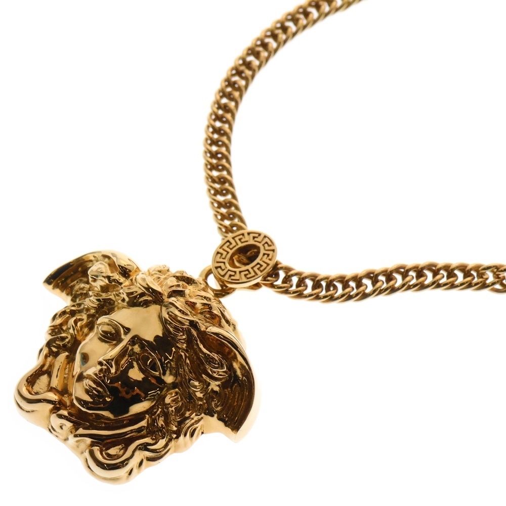 美品　VERSACE ヴェルサーチ　メデューサ　ネックレス　ゴールドカラー 楽天市場】VERSACE ヴェルサーチ ヴィンテージ メデューサ