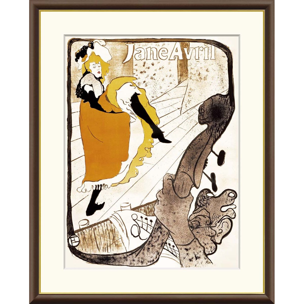 ロートレック★アール・ヌーヴォー★リトグラフ（ポスター　絵画） ロートレック☆アール・ヌーヴォー☆リトグラフ（ポスター 絵画）