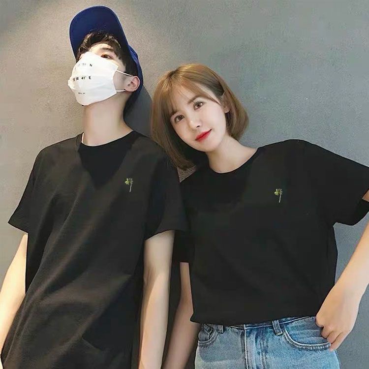 送料無料】カップル ペアtシャツ 半袖 ペアルック お揃い 服 春