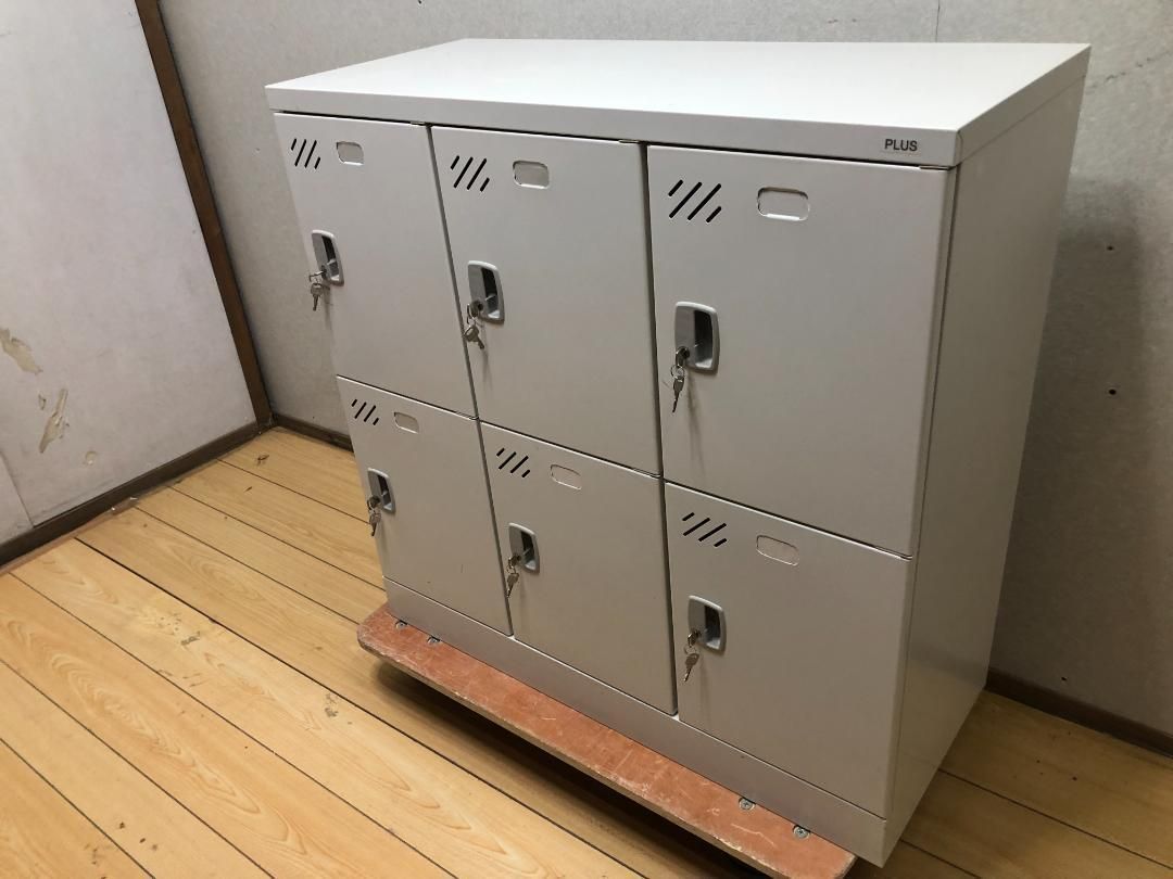 PULS プラス 6人用ロッカー シリンダー錠 250423-4 PULS プラス 6人用