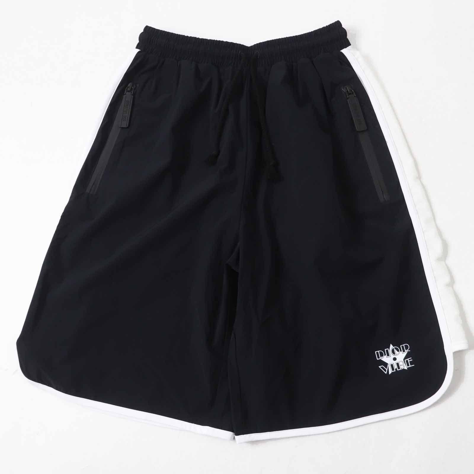 ◎Christian Dior クリスチャンディオール 243P48A2260 DIOR VIBE ディオール ヴァイブ ハーフパンツ ショートパンツ ブラック XS イタリア製 レディース