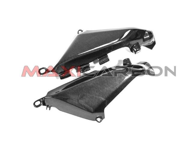 MXカーボン モンスター 696 796 1100 ラジエターサイドカバー 受注製造
