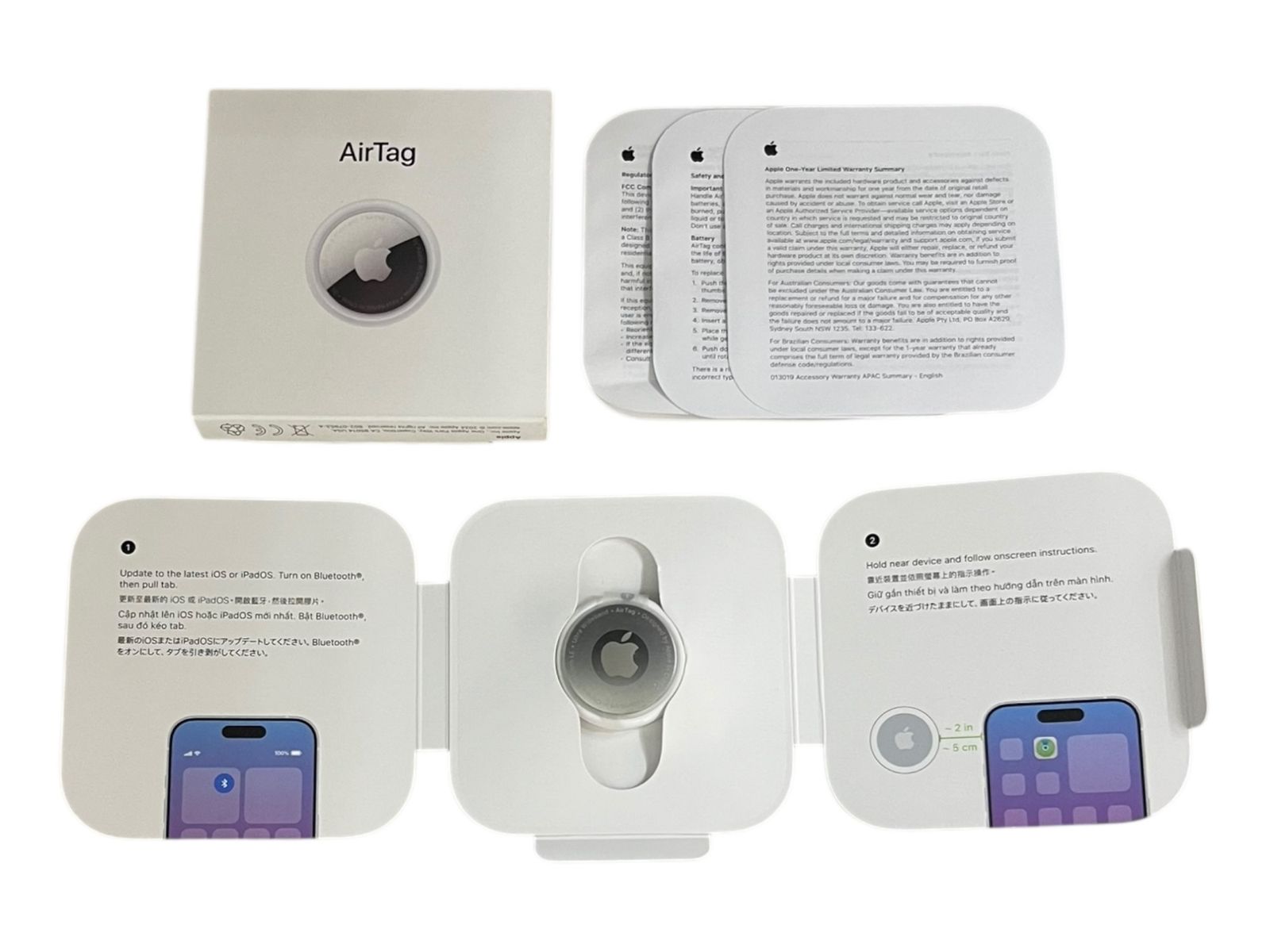 Apple (アップル) AirTag エアタグ MX532ZP/A ホワイト 家電/049