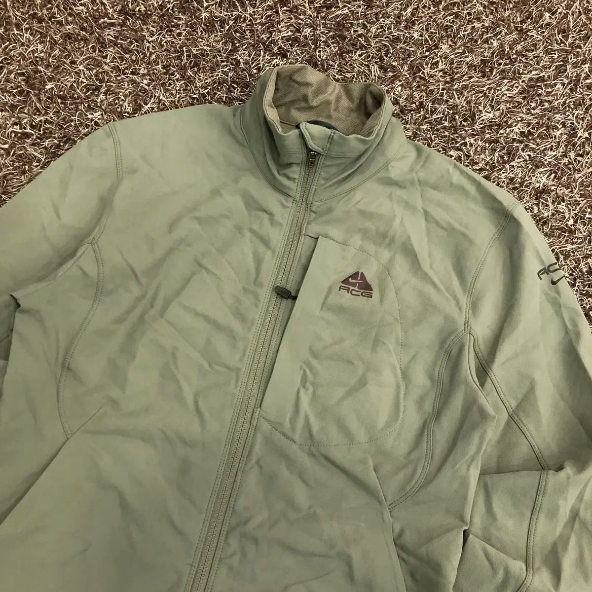 L NIKE ナイキ ACG ソフトシェル ウィンドブレーカー ジャケット