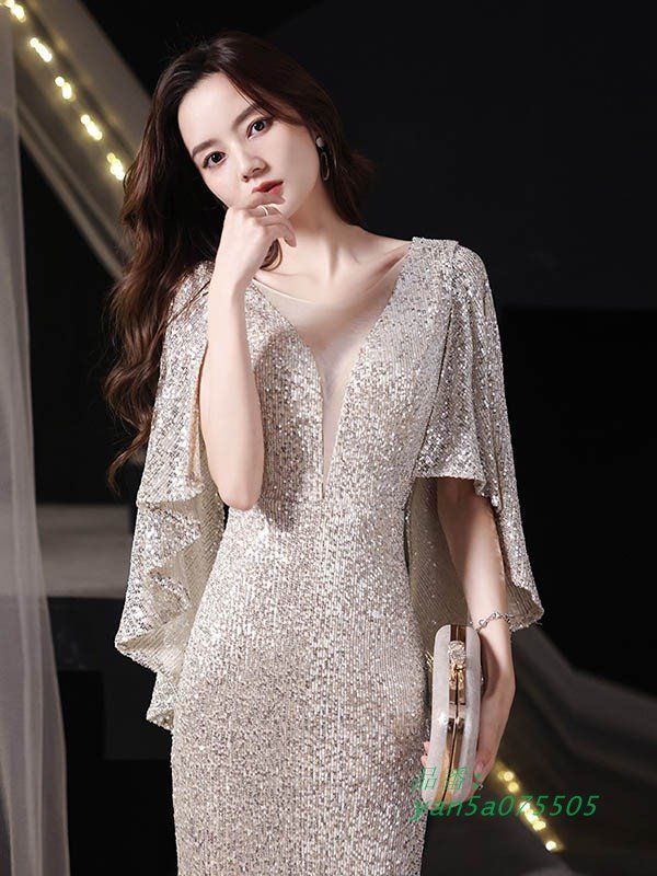 ロングドレス 小さいサイズ