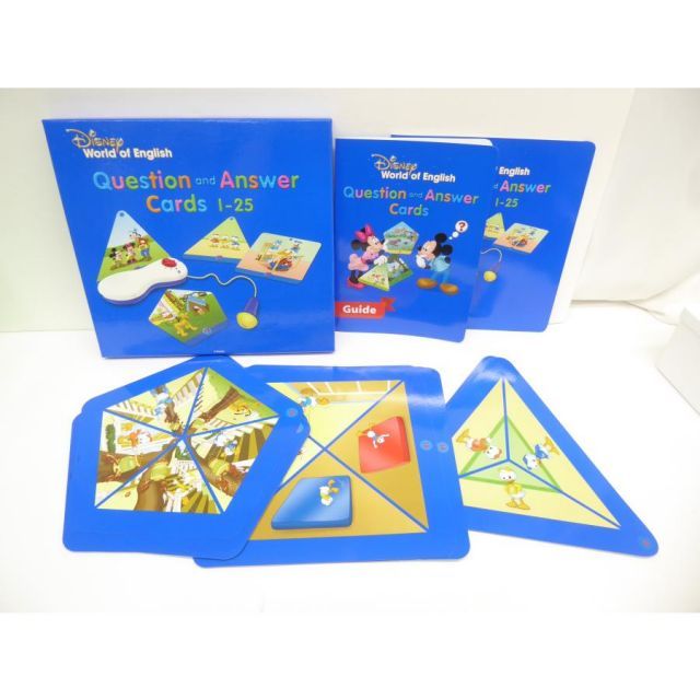 DWE ディズニー英語システム 最新版 Question and Answer Cards