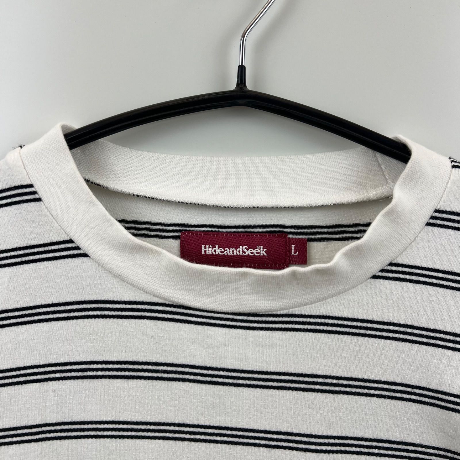 HIDE AND SEEK ハイドアンドシーク ボーダーポケットTシャツ M HIDEANDSEEK(ハイドアンドシーク) Tシャツ Border S/S Tee HT