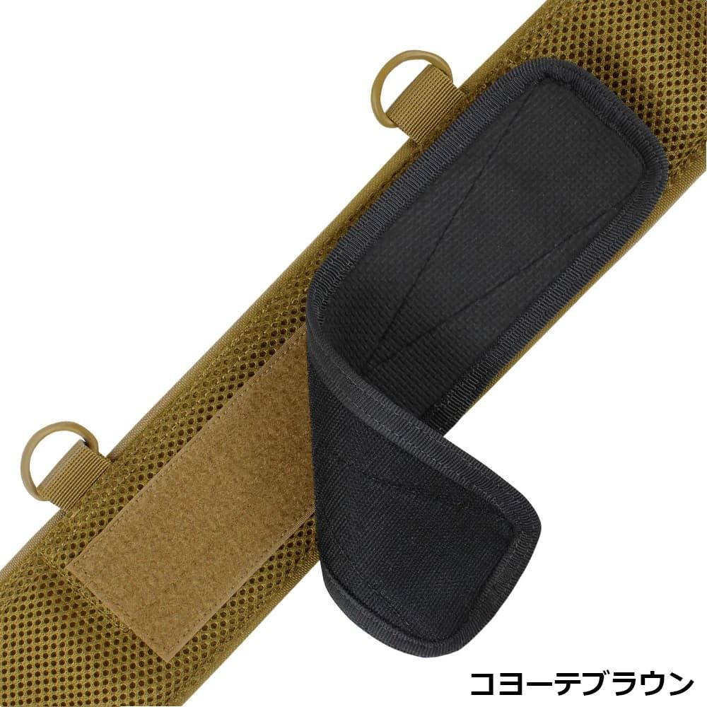 CONDOR スリムバトルベルト 軽量 ベルトパッド 121160 [ ブラック / M