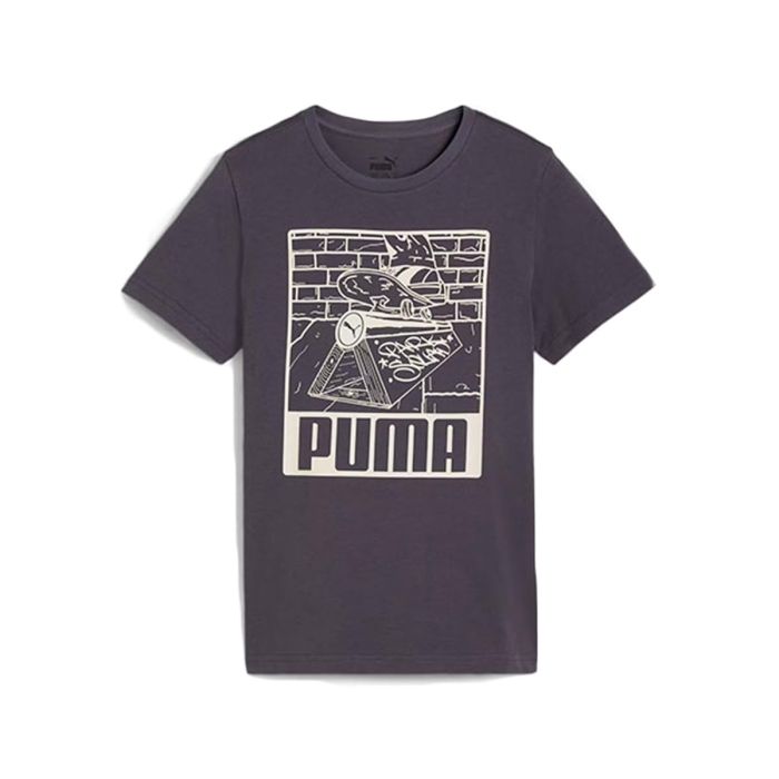 【新品・5営業日で発送】PUMA プーマ ESS+_MID_90S_グラフィック_T (684030) 色 : GALACTIC_GRY サイズ : 150 