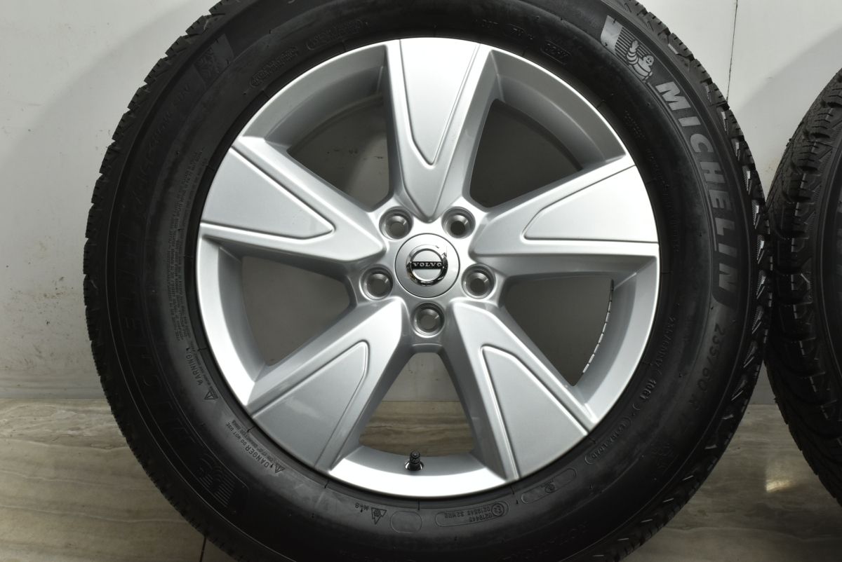 【美品 バリ溝】ボルボ XC40 純正 17in 7.5J +50.5 PCD108 ミシュラン X-ICE SNOW SUV 235/60R17 品番:31680565 スタッドレス 即納可能